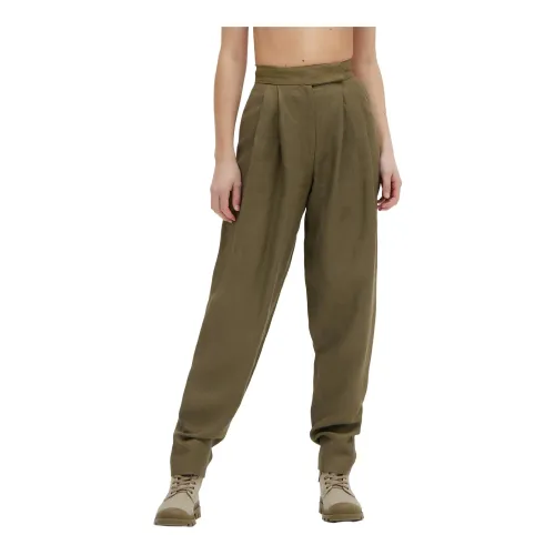 Federica Tosi , Tapered Trousers ,Green female, Sizes: