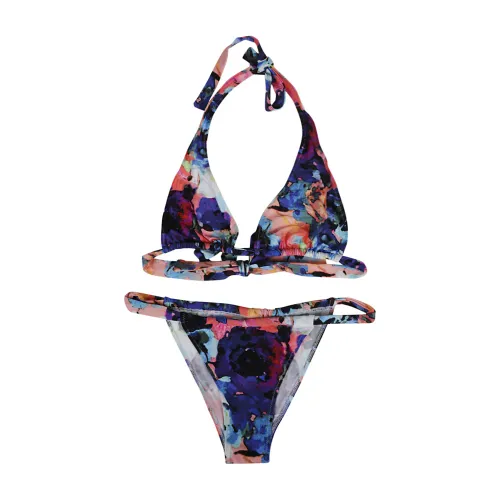 Feel me Fab , Miami Printed Bikini Set ,Multicolor female, Sizes: