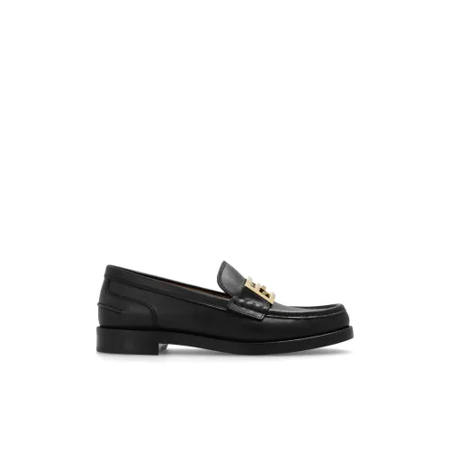 Fendi , ‘Baguette’ loafers ,Black female, Sizes: