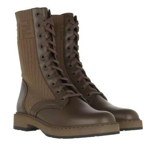 Fendi Boots & Ankle Boots - Rockoko Biker Boots - brown - Boots & Ankle Boots for ladies