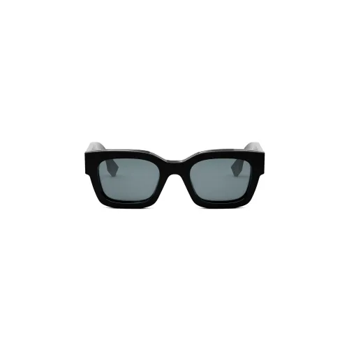 Fendi , Geometric Signature Sunglasses ,Black male, Sizes: