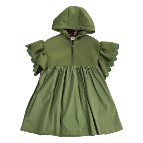 Fendi , Green Fendi Dress ,Green female, Sizes: