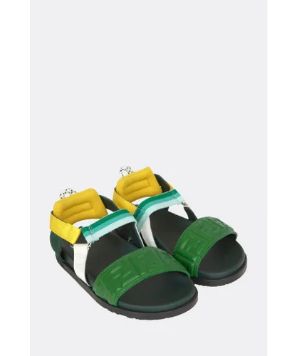 Fendi Kids Girls Sandals - Green