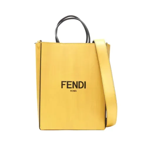 Fendi , Leather fendi-bags ,Yellow female, Sizes: ONE SIZE