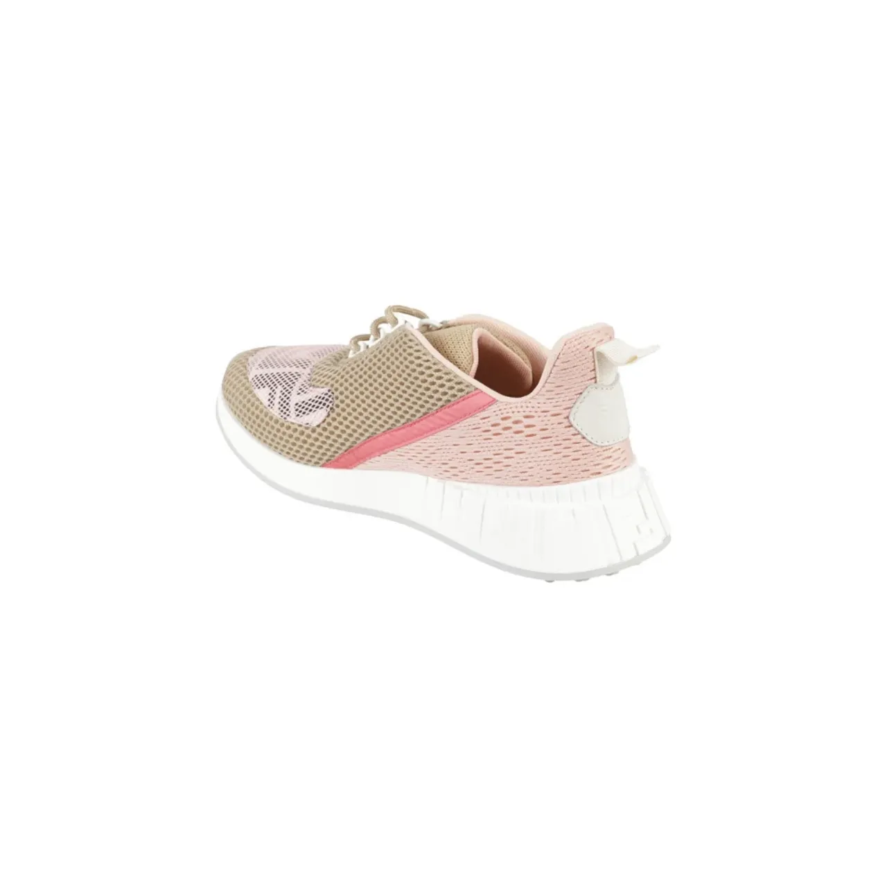 Fendi , Logo Sneakers for Kids ,Pink female, Sizes: