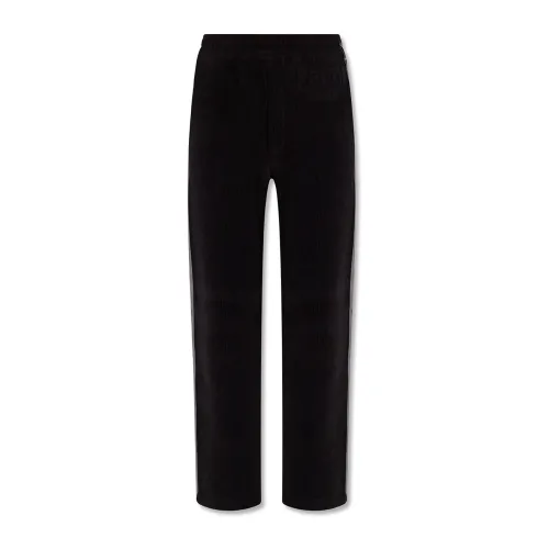 Fendi , Luxury Velvet Pants ,Black male, Sizes: