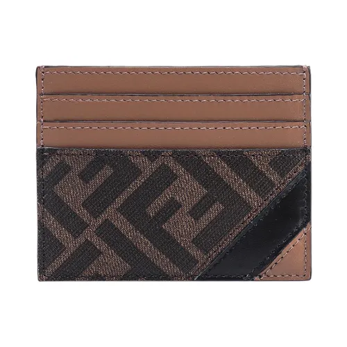 Fendi , Men's Accessories Wallets Brown Aw23 ,Brown male, Sizes: ONE SIZE