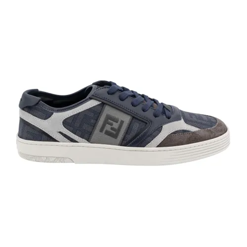 Fendi , Men's Shoes Sneakers Grey Ss24 ,Multicolor male, Sizes: