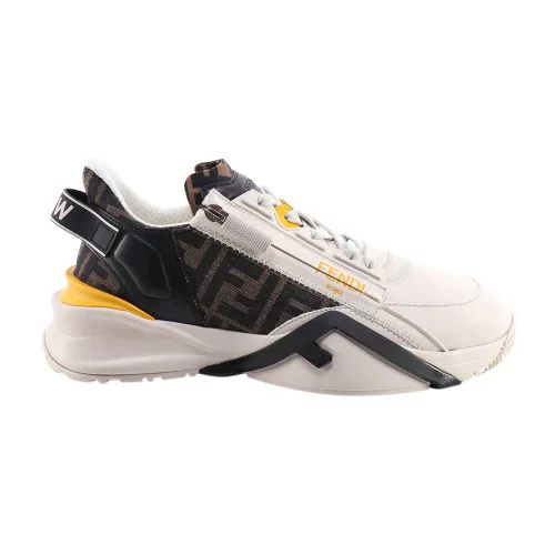 Fendi , Men's Shoes Sneakers White Ss24 ,Multicolor male, Sizes: