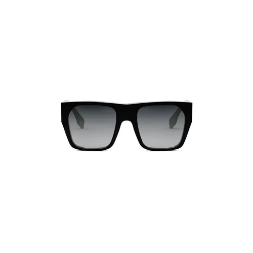 Fendi , Oversized Geometric Sunglasses ,Black female, Sizes:
