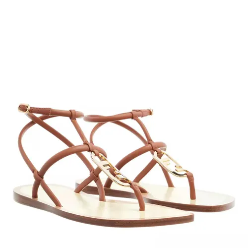 Fendi Sandals - O'Lock Sandals - brown - Sandals for ladies