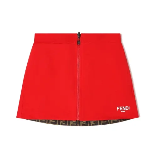 Fendi , Skirts ,Red female, Sizes: