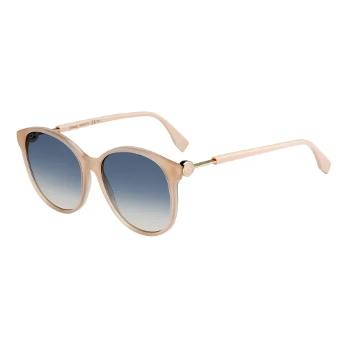 Fendi , Stylish Pink/Blue Sunglasses ,Pink female, Sizes: