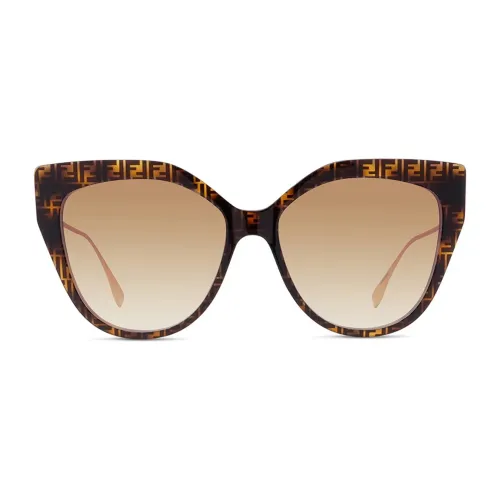 Fendi , Sunglasses ,Brown female, Sizes: