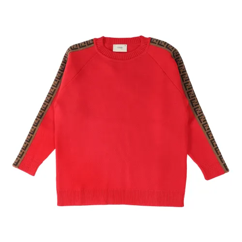 Fendi , Sweatshirts ,Red male, Sizes: