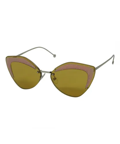 Fendi Womens Sunglasses FF 0355/S FMP - Silver - One