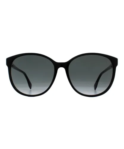 Fendi Womens Sunglasses FF 0412/S 807 9O Black Grey Gradient - One