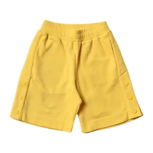 Fendi , Yellow Kids Bermuda Shorts ,Yellow male, Sizes: