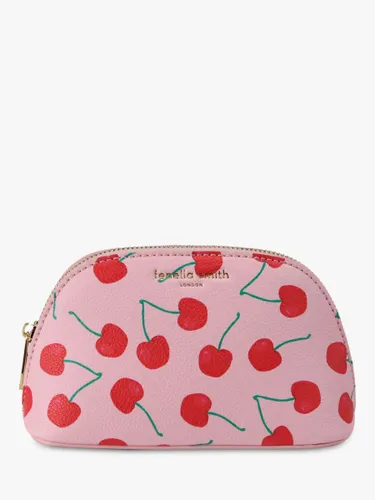 Fenella Smith Cherries Recycled Make Up Bag, Pink - Multi - Unisex