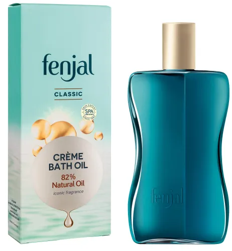 FENJAL Classic Luxury Creme Bath Oil - 125ml |Cleanses and