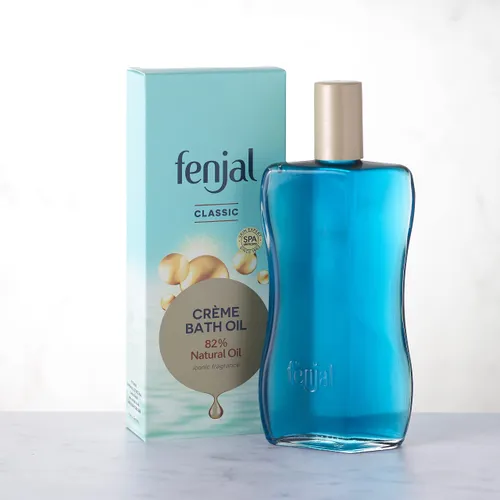 FENJAL Classic Luxury Creme Bath Oil - 200ml |Cleanses and