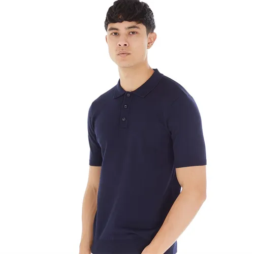 Feraud Mens Knitted Polo Navy