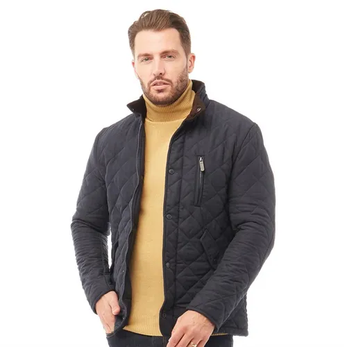 Feraud Mens Prima Quilted Jacket Navy