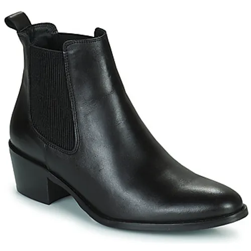 Fericelli  PAMINA  women's Low Ankle Boots in Black