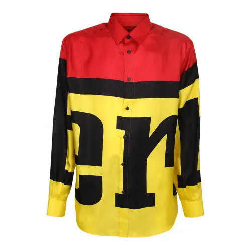 Ferrari , Color-Block Panelled T-Shirt for Men ,Multicolor male, Sizes: