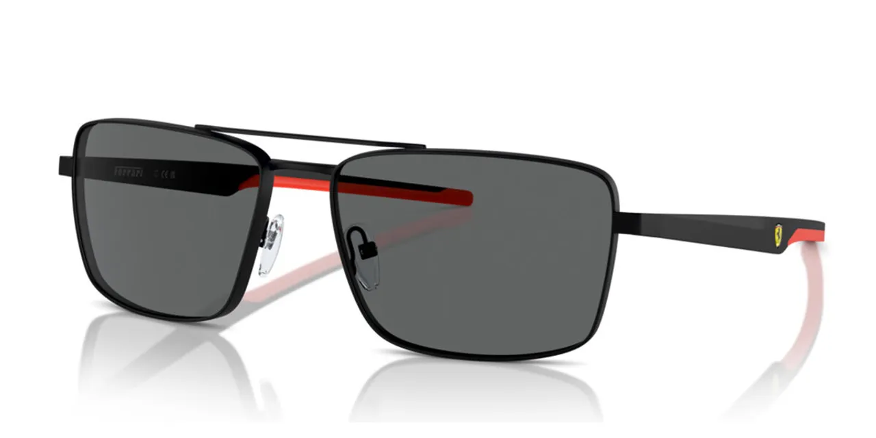 Ferrari Scuderia FZ5001 109/6Q Men's Sunglasses Black Size 60