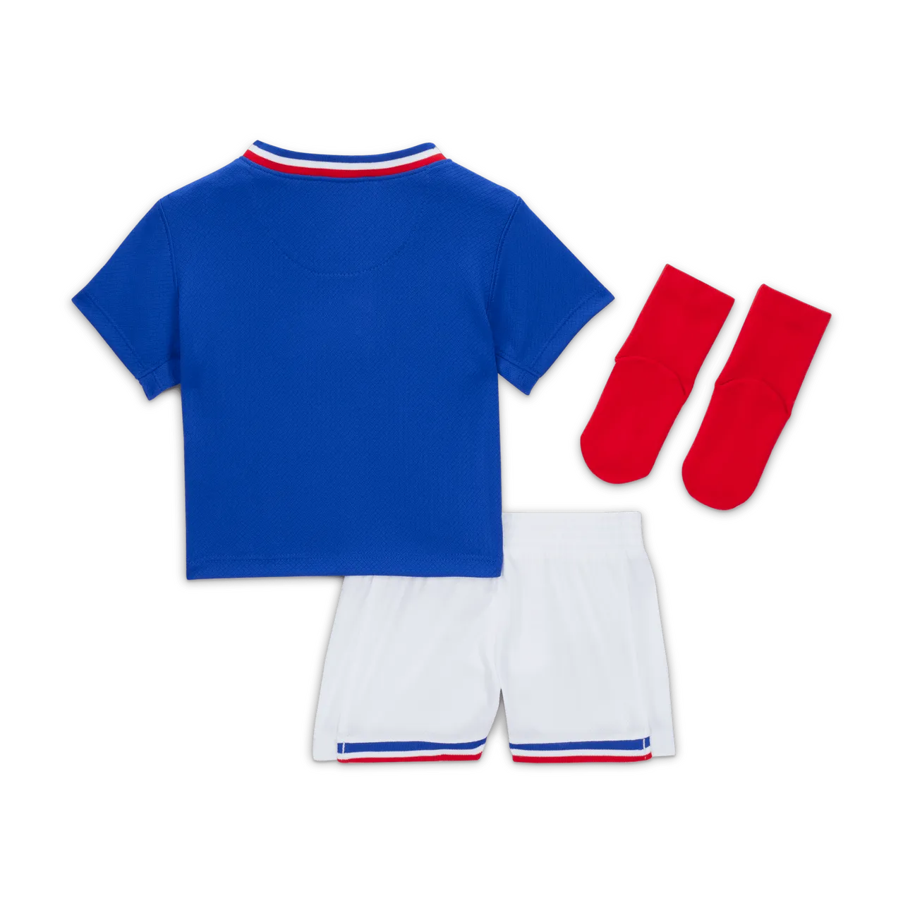 FFF 2024 Stadium Home Baby/Toddler Nike Football Replica 3-Piece Kit - Blue - Polyester
