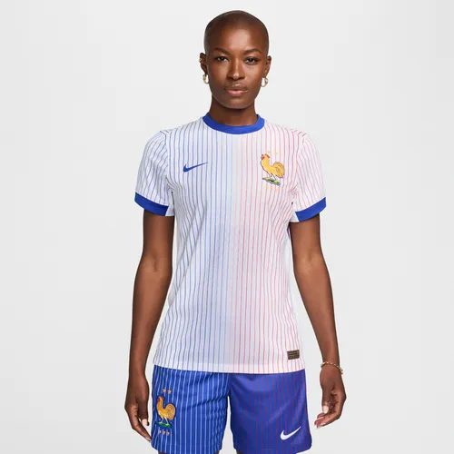 FFF (Men's Team) 2024/25 Match Away Women's Nike Dri-FIT ADV Football Authentic Shirt - White - Polyester