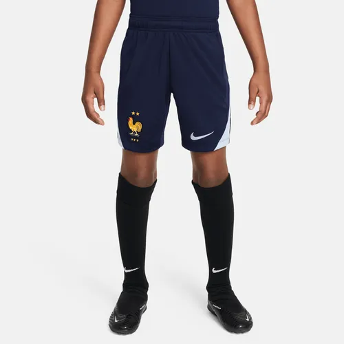 FFF Strike Older Kids' Nike Dri-FIT Football Knit Shorts - Blue - Polyester