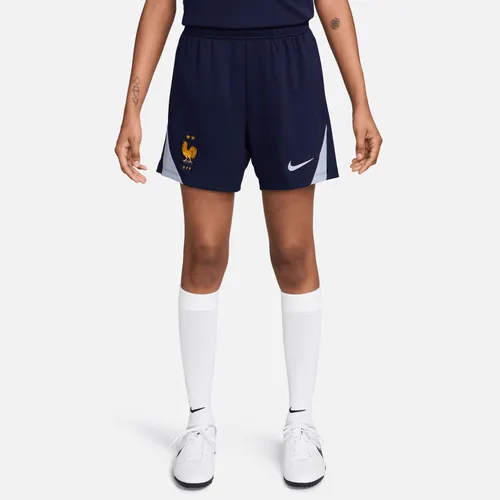 FFF Strike Women's Nike Dri-FIT Football Knit Shorts - Blue - Polyester
