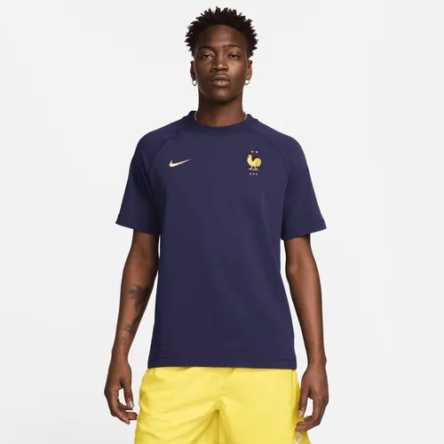 FFF Travel Nike Football Short-Sleeve Top - Blue - Cotton
