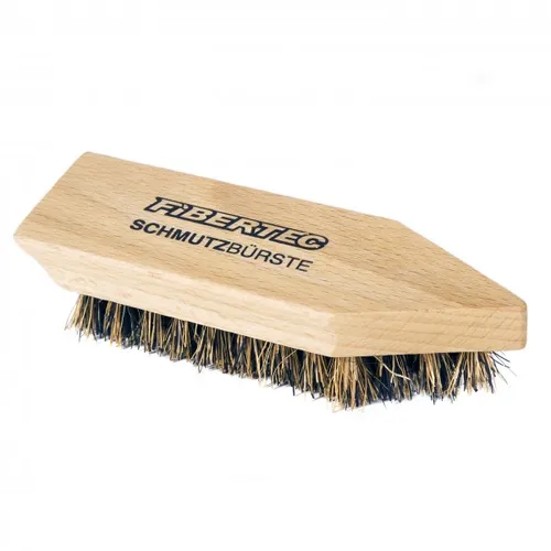 Fibertec - Dirt Brush - Shoe care wood /black
