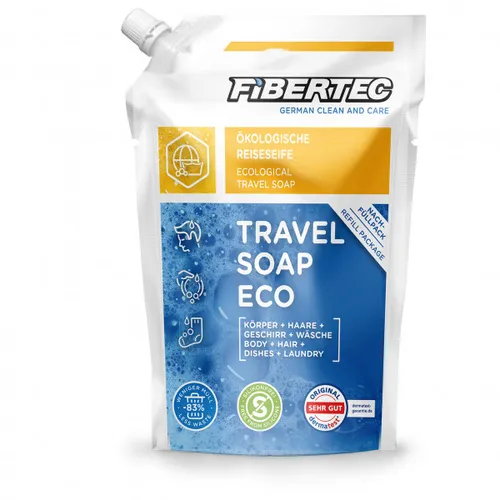 Fibertec - Travel Soap Eco Nachfüllpack - Body care size 500 ml