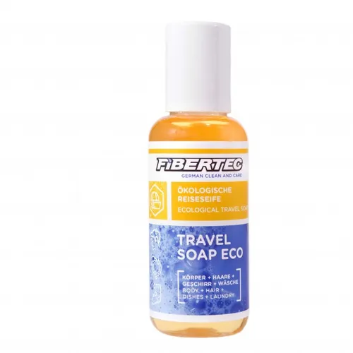 Fibertec - Travel Soap Eco size 100 ml, green/white