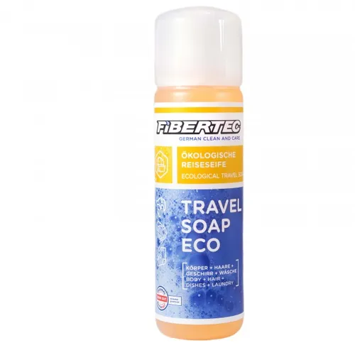 Fibertec - Travel Soap Eco size 250 ml, green/white