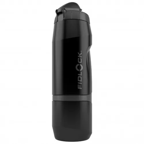 Fidlock - Twist Bottle 800 + Bike Base - Cycling water bottles size 800 ml, black/grey