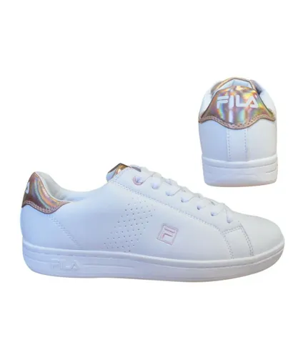 Fila Crosscourt 2 Womens White Trainers Leather