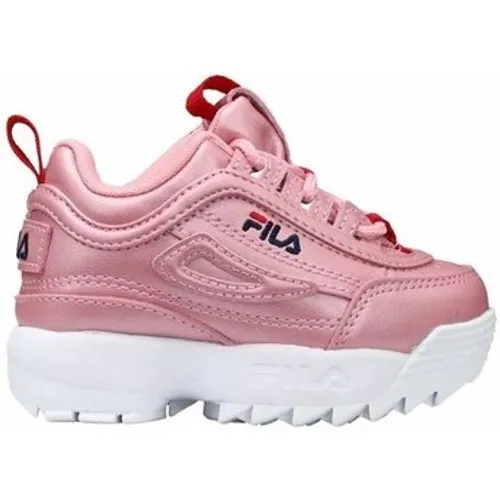 Fila  Disruptor F Inf  boys's Children's Shoes (Trainers) in Pink