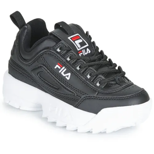 Fila  DISRUPTOR KIDS  boys's Children's Shoes (Trainers) in Black