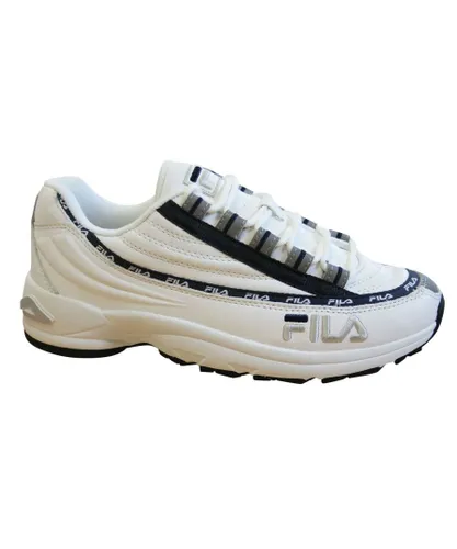 Fila DSTR97 Mens White Trainers Leather