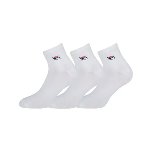 Fila F9303, Unisex Adult Socks, White, 35/38