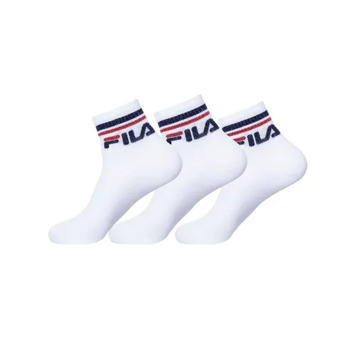 Fila F9398, Unisex Adult Socks, White, 43/46