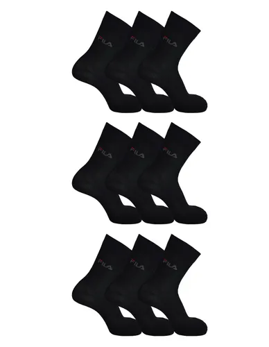 Fila F9630, Unisex Adult Socks, Black, 35/38