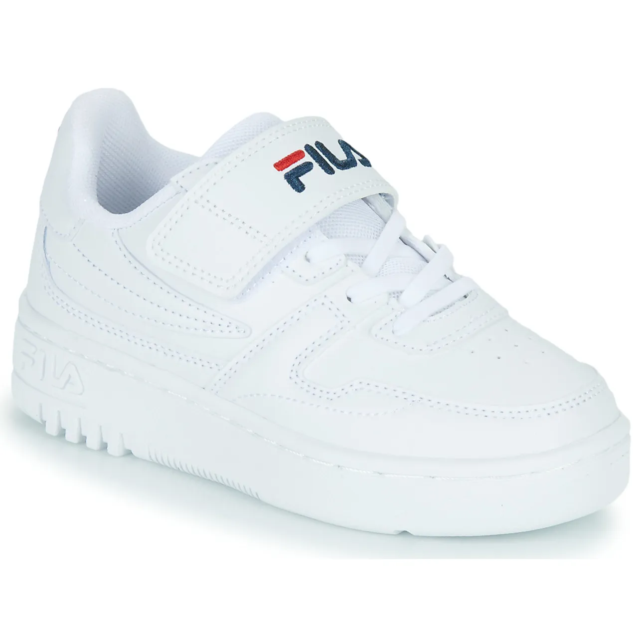 Fila  FXVENTUNO VELCRO  boys's Children's Shoes (Trainers) in White
