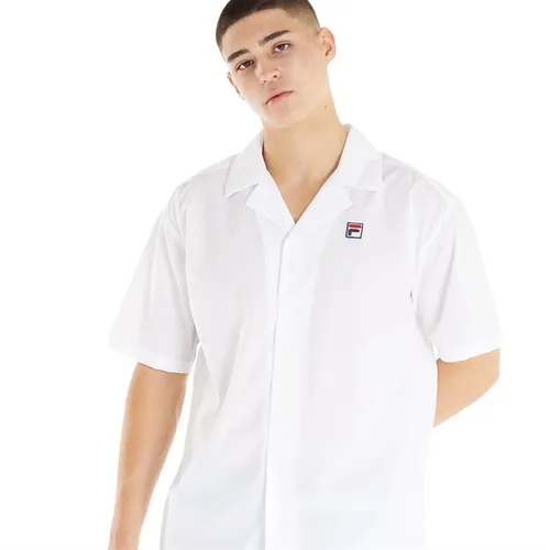 Fila Mens Soren Short Sleeve Shirt White