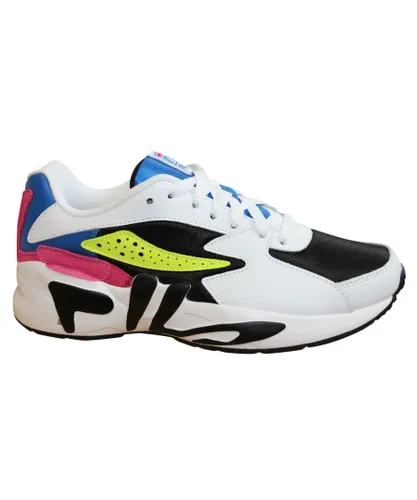 Fila Mindblower CR Mens White Trainers Leather